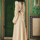 Ivory Satin Crop Top and Skirt Set