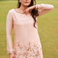 Orange peach kurti pants