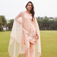Orange peach kurti pants