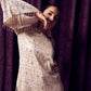 Golden Sequin Sharara set
