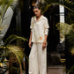 Soft Ivory Embellished Shirt with Pants