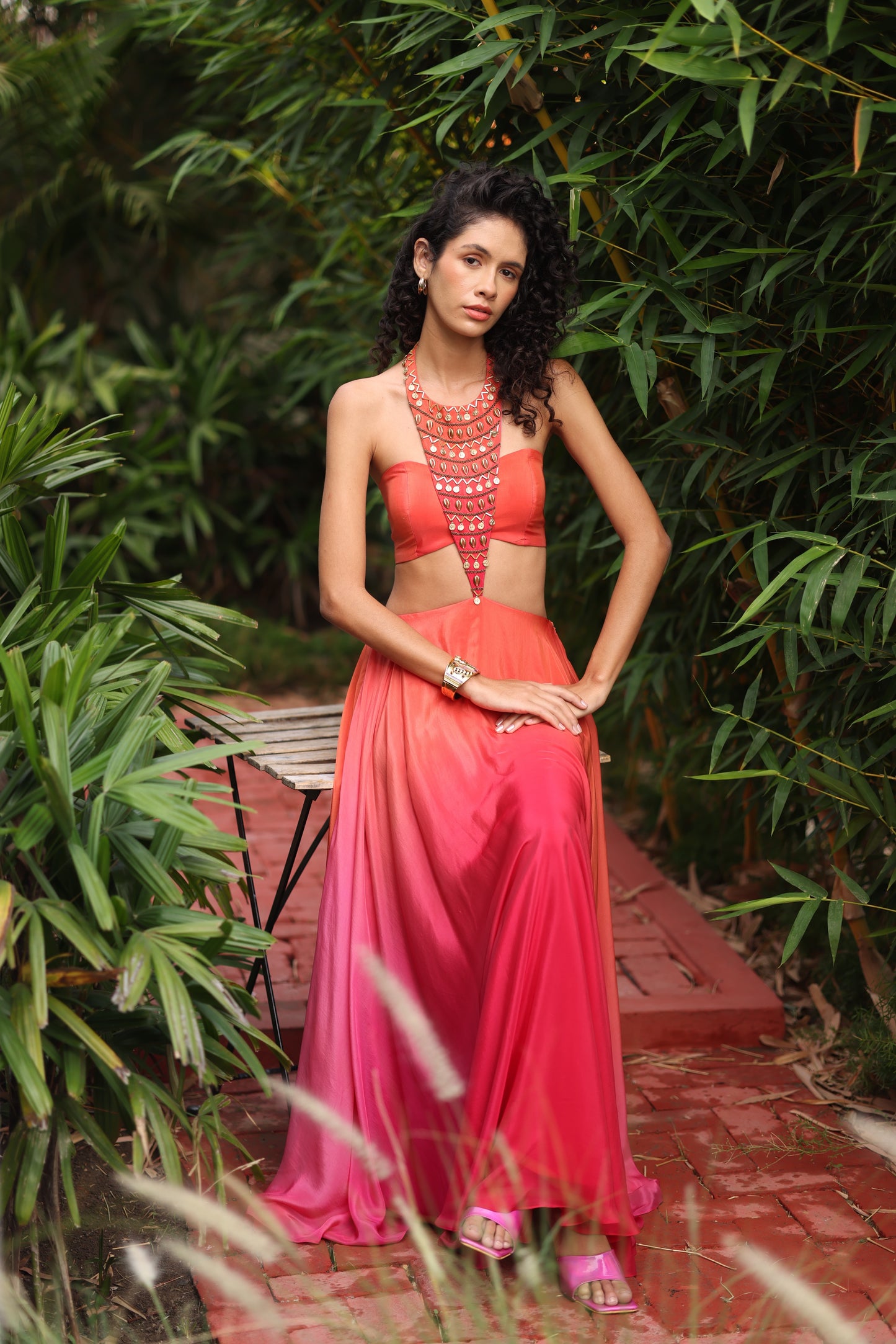 Sunset Ombre Dress