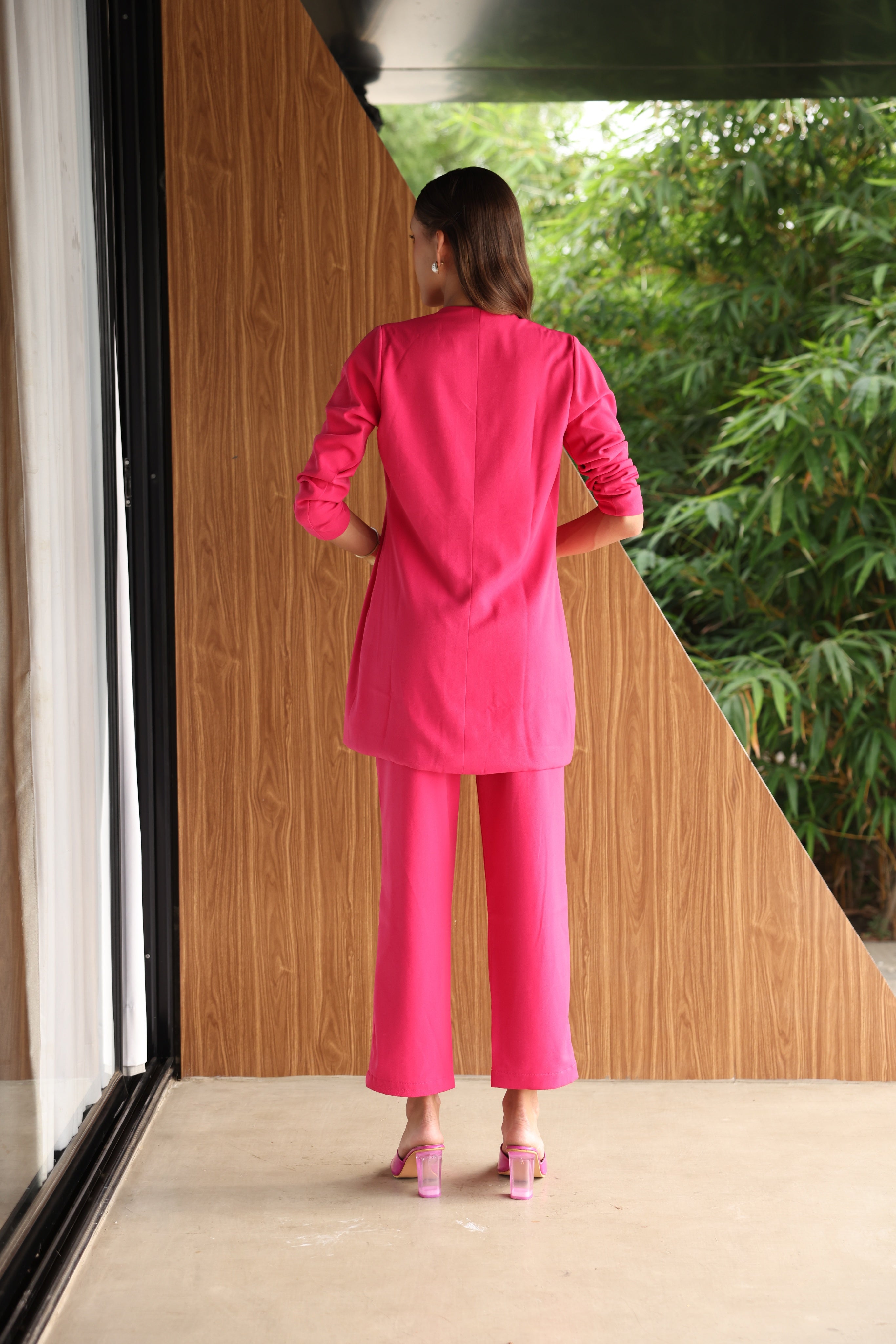 Blossom Pink Blazer Set