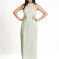 Lime sequence party dress