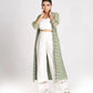 Green jacket pant set