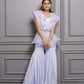 Powder blue sharara set