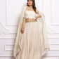 Golden bling lehenga set