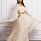 Golden bling lehenga set
