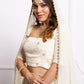 Golden bling lehenga set
