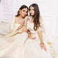 White lehenga set