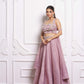 Starfish onion pink lehenga