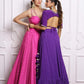 Pink bandhani lehenga